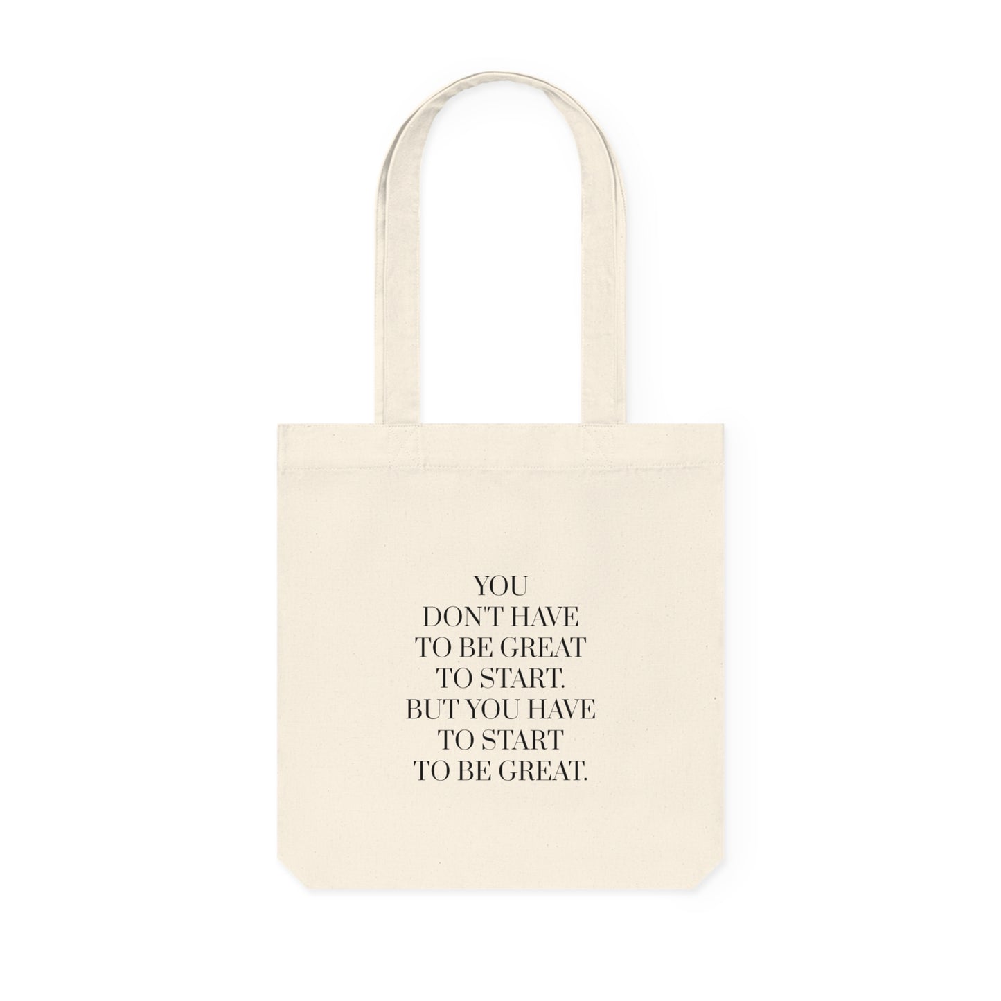 Motivational Quote Tote Bag